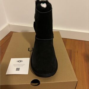 UGG Black Classic Short Boots